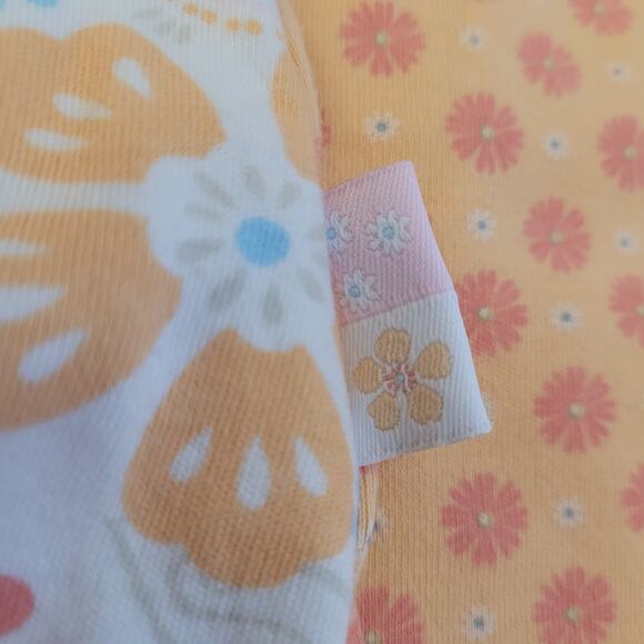 Carter’s Baby Girls Romper Dress 24M Floral Tropical Teddy One Piece Outfit - Picture 6 of 6